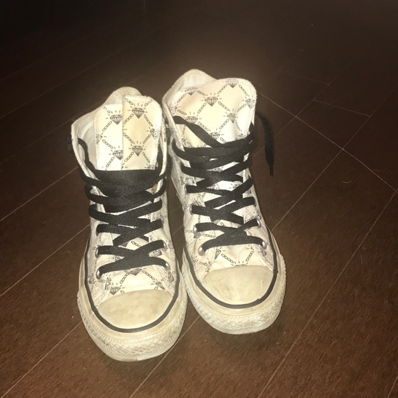 HIGH TOP DIAMOND 💎 CONVERSE ALL STARS - Picture 3 of 4